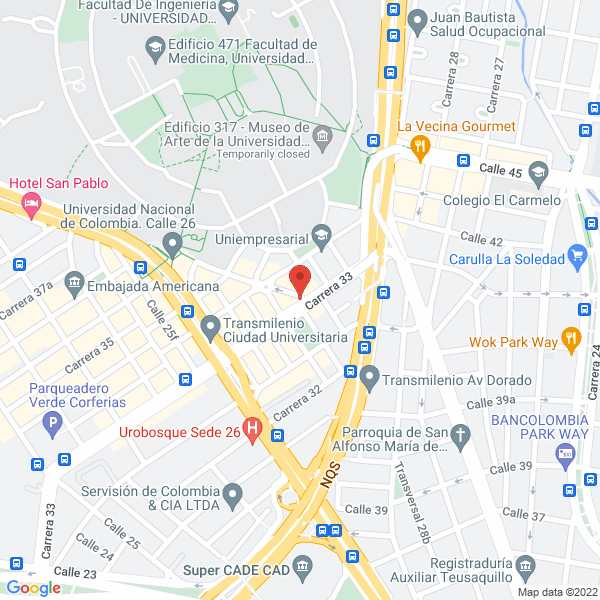 Mapa de Cass Consultores S.A.S.