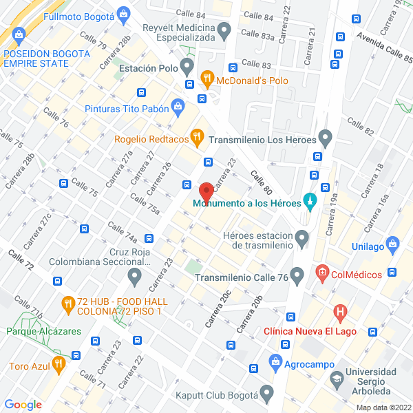 Mapa de Fabien Castanier Gallery