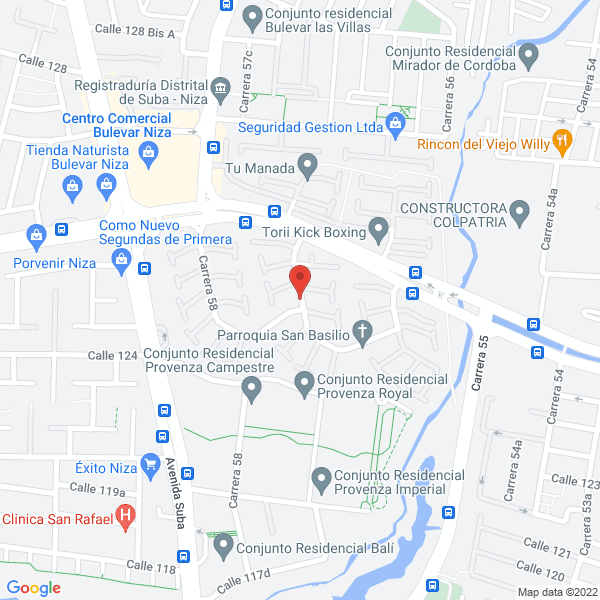 Mapa de Ccp Inversiones S.A.S.