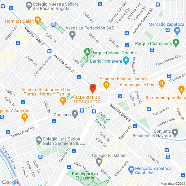 Mapa de Cea Centro De Enseñanza, Automovilismo Y Motociclismo American Central Car"S S.A.S.