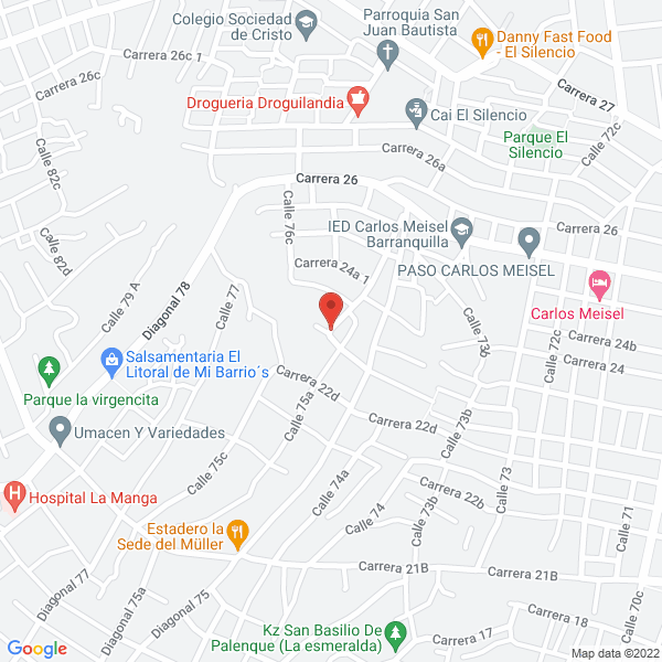 Map of Cecplag S.A.S.