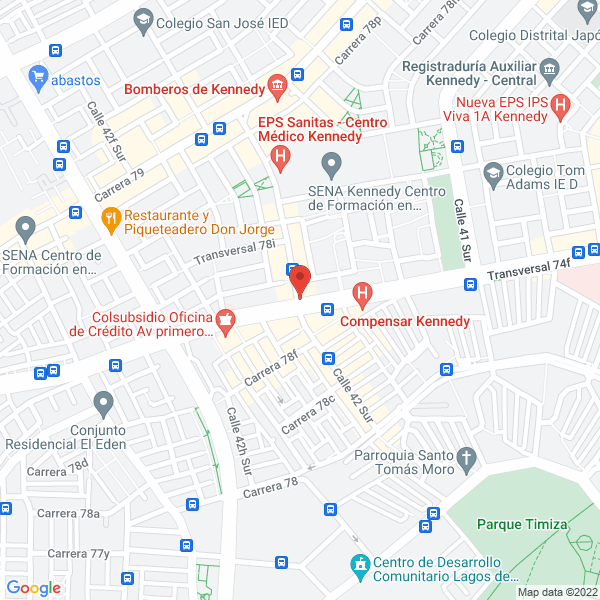 Mapa de Celplast S.A.S.