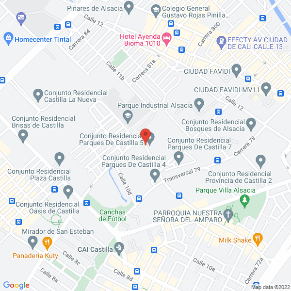 Mapa de Colombian Cleaning Progressing S.A.S.