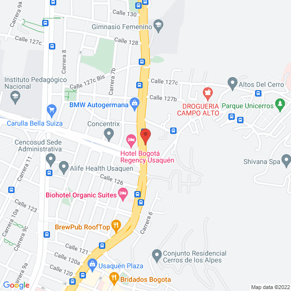 Mapa de Colrenta S.A.S.