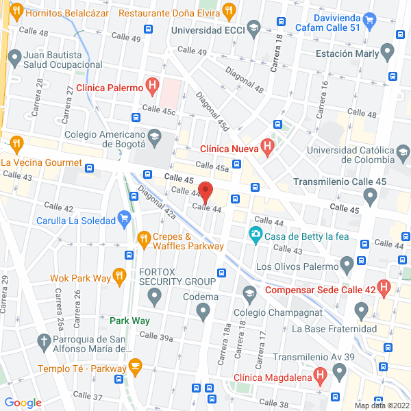 Mapa de Comepro Seguridad Ltda