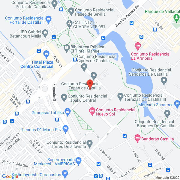 Mapa de Comercializadora Medical S.A.S.