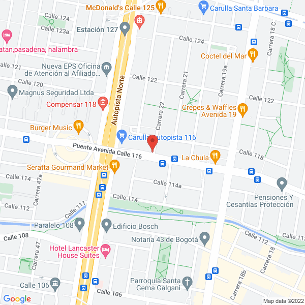 Mapa de Comercializadora Monalfo S.A.S.
