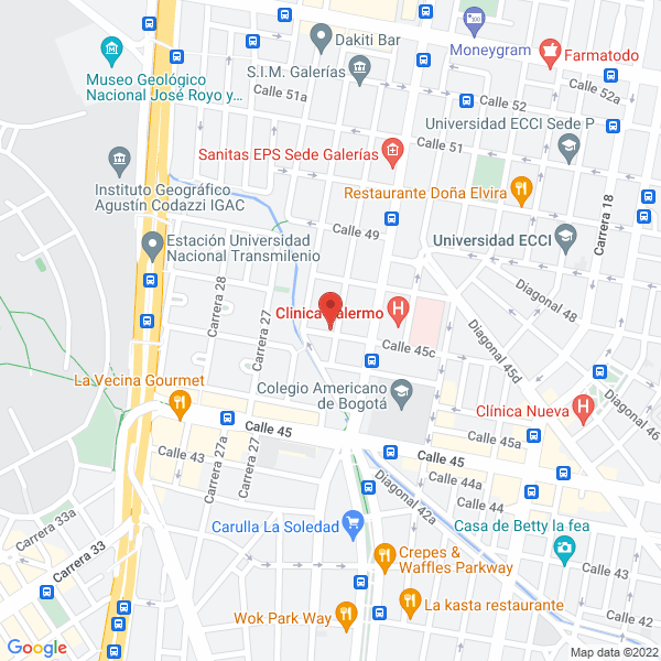 Mapa de Comercializadora Narialtex S.A.S.