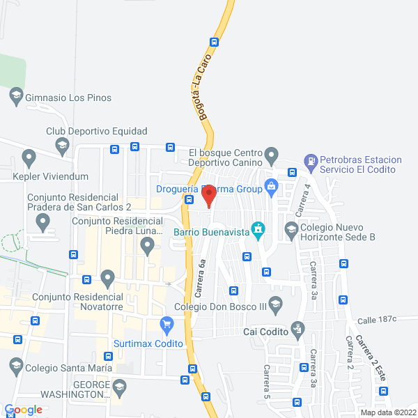 Mapa de Comsan Ltda.