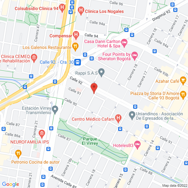 Mapa de Comunicación Y Cultura C Y C Ltda.