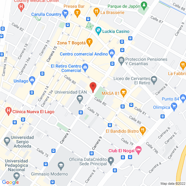 Mapa de Cxaro S.A.S.