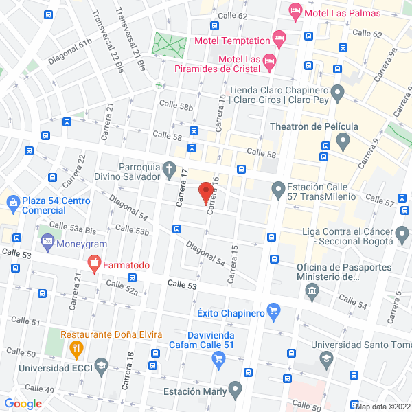 Mapa de Daaki S.A.S.