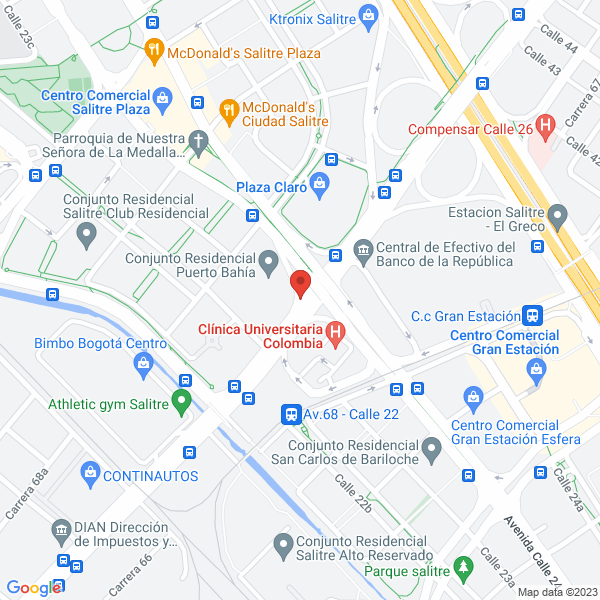 Mapa de Dana Spa