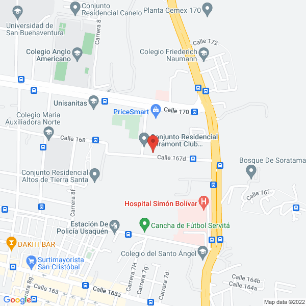 Mapa de Designar Ltda.