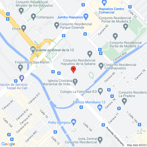 Mapa de Dga Diagnosticos Médicos S.A.S.