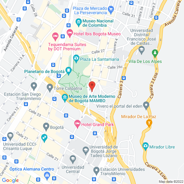 Mapa de Dias Representaciones S.A.S.