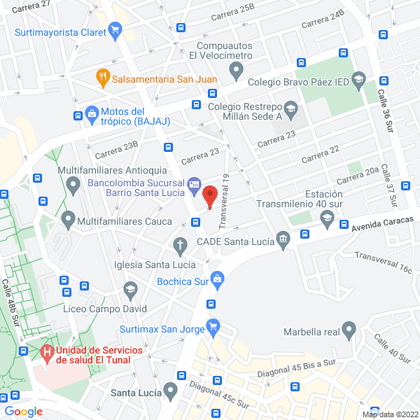 Mapa de Díaz E Hijas S.A.S.