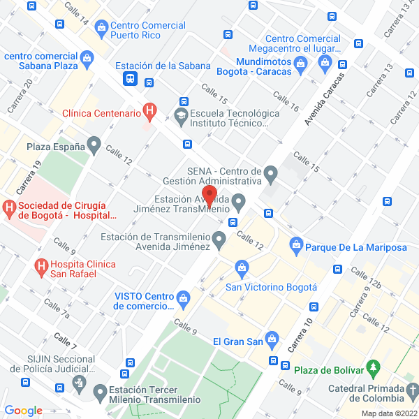 Mapa de Dimafer Y Cía. Ltda.