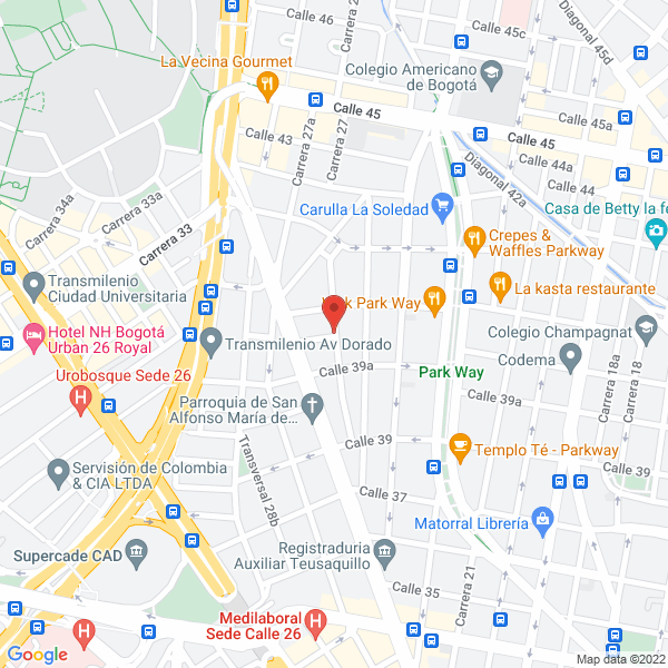 Mapa de Dinaltur Ltda.