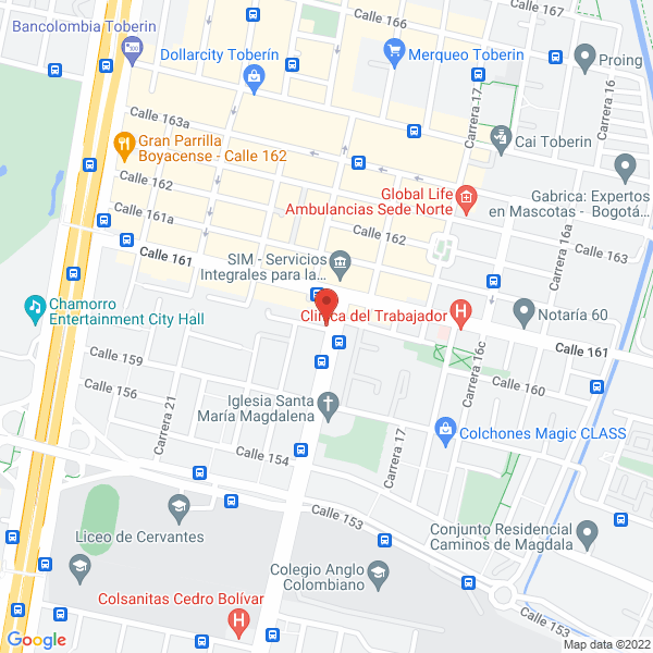 Mapa de Distribuidora Comacol S.A.S.