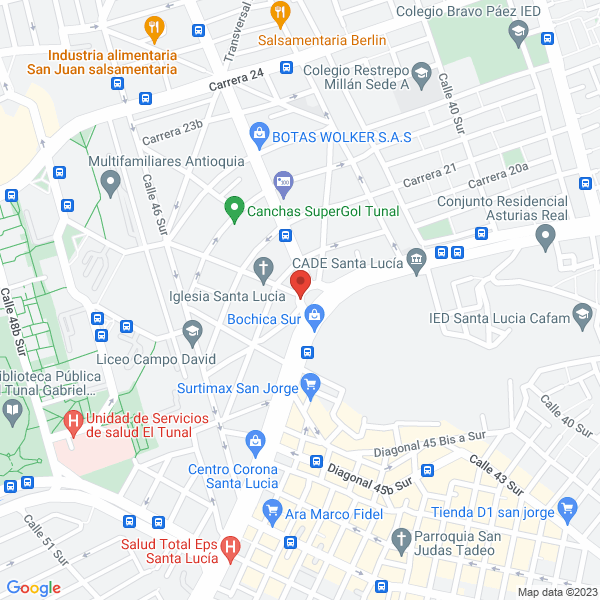 Mapa de Distribuidora De Drogas Superior Ltda.