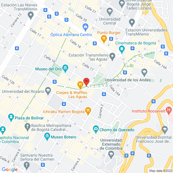 Mapa de Distribuidora De Insumos Médicoquirúrgicos Y Medicamentos Jaguarmedic S.A.S.