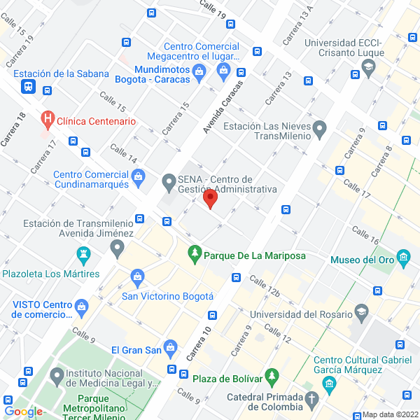 Mapa de Eléctricos León Ltda.