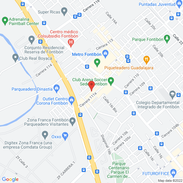 Mapa de English Connection S.A.S.