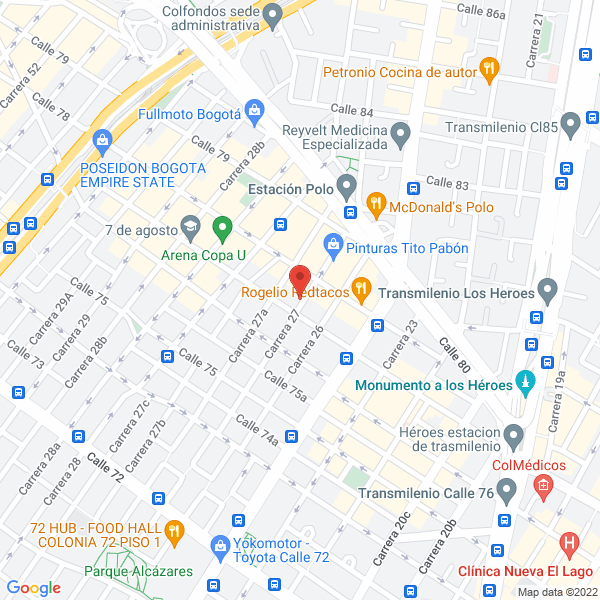 Mapa de Entregas Am Ltda.