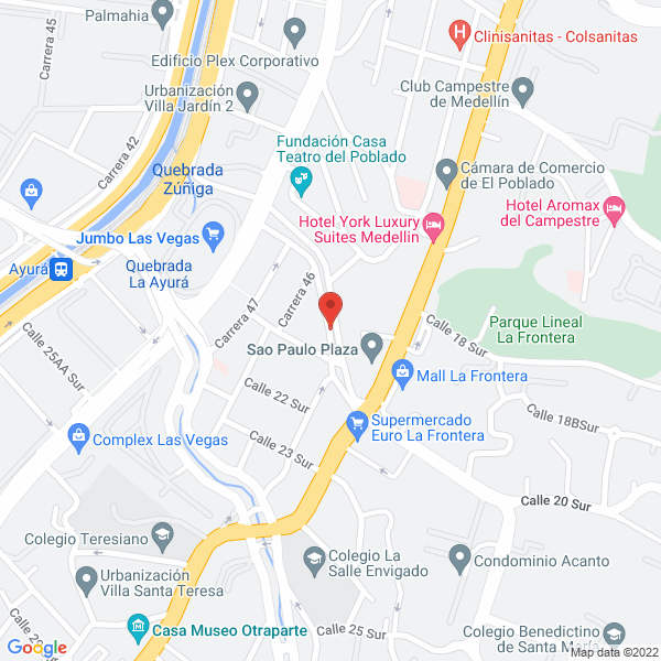 Mapa de Escobar Jimenez Asociados S.A.S.