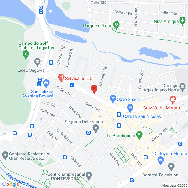 Mapa de Escuela Colombiana De Biosanacionemocional S.A.S.