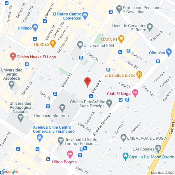 Mapa de Galvez Guzmán Y Cía. S. En C.