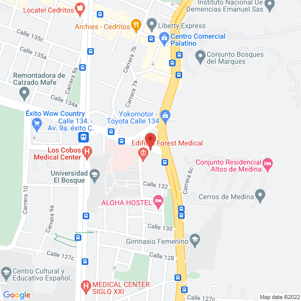 Mapa de Gastro Health Providers S.A.S.