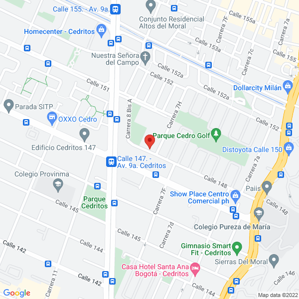 Mapa de Gastroadvanced S.A.S.