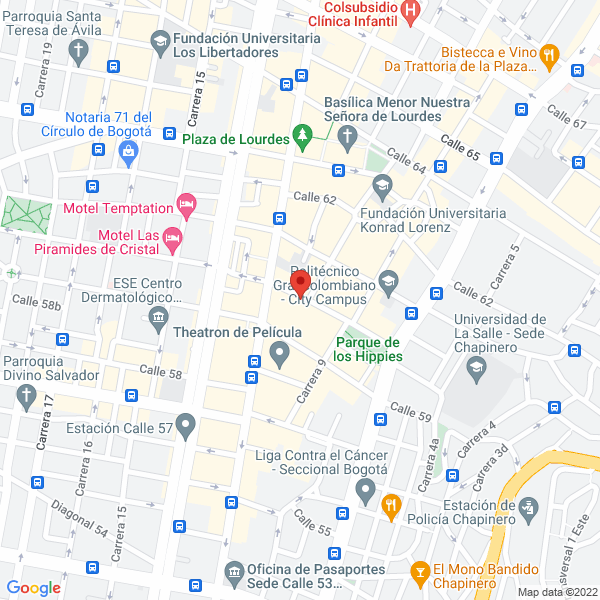 Mapa de Gc Ingeniería Y Proyectos S.A.S.