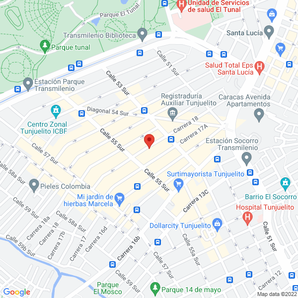 Mapa de Girbaud Empresarial S.A.S.