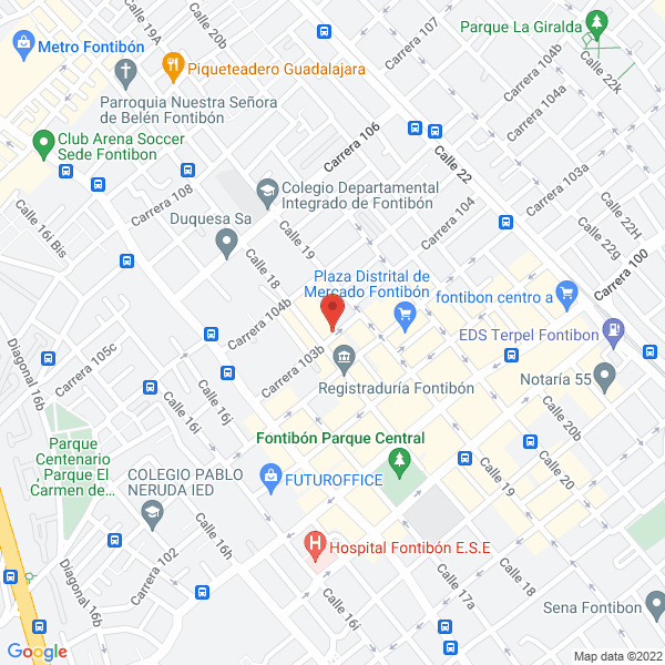 Mapa de Global Learning Center S.A.S.