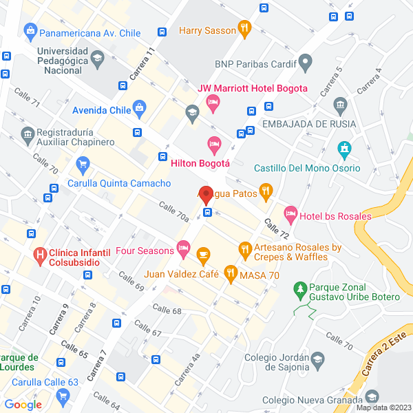 Mapa de Global Outsourcing Language And Logistics S.A.S.