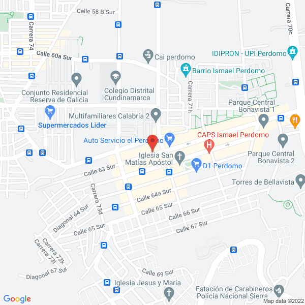 Mapa de Grupo Arkka Dp S.A.S.
