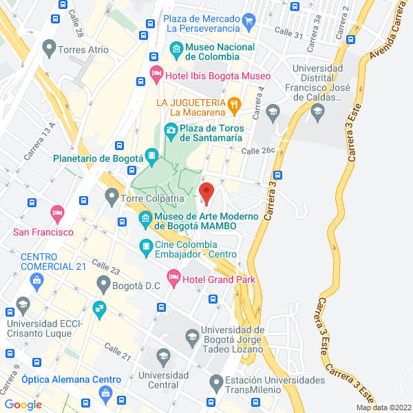 Mapa de Grupo Audit S.A.S.