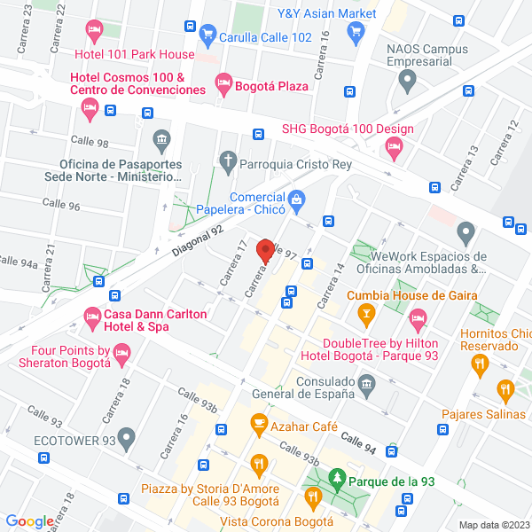 Mapa de Grupo Colombia Excelente S.A.S.