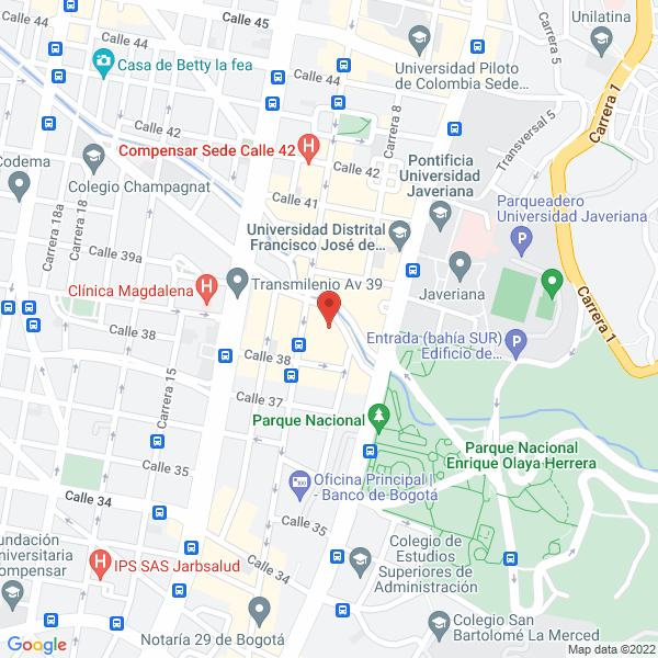 Mapa de Grupo Comunicarte Ltda.
