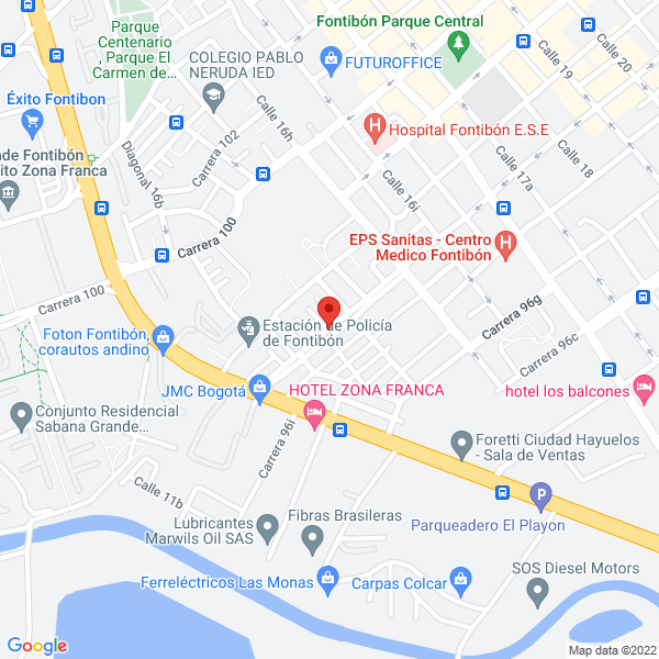 Mapa de Hseq Consultorías S.A.S.