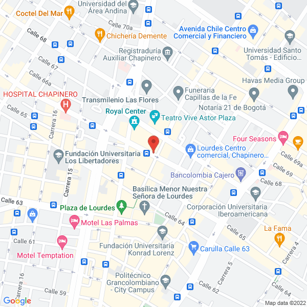 Mapa de Huellas Operador Turístico E.U.