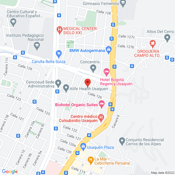 Mapa de Humberto Brinez S.A.S.