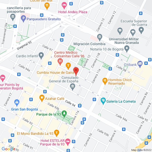 Mapa de I C Studios S.A.S.