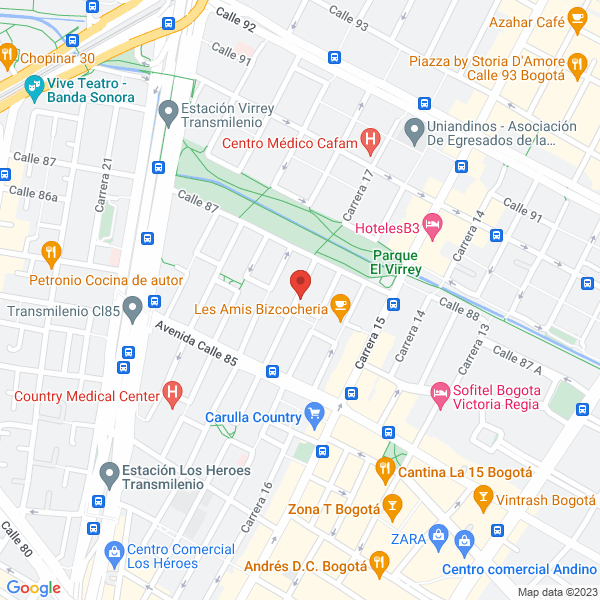 Mapa de I Clusterplus S.A.S.