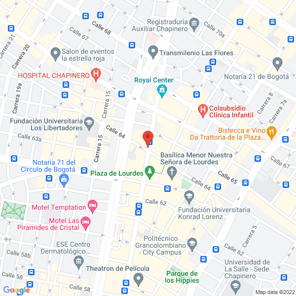 Mapa de Ibercoll S.A.S.
