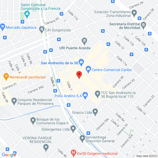 Mapa de Importaciones Y Distribuciones Jj Eu