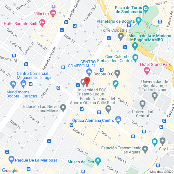Mapa de Importadora Lantoners Y Tintas Ltda.